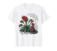 Vintage Sarracenia Botanical Pitcher Plant Carnivorous Lover T-Shirt