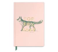 DesignWorks Ink Soft Touch Hardcover Funny Journal Notebook with 240 Lined Pages for Work, Writing, Journaling - Vintage Sass For Fox Sake, 14,6 x 21,6