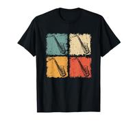 Vintage Saxophone Saxophonist Player Jazz Music Lover T-Shirt