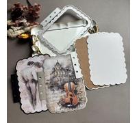 Vintage Scallop Lace Cutting Die, Retro Floral & Themed Paper Craft Dies for Scrapbooking, Card Making, DIY Journaling, Precision Cutting for Handicraft Enthusiasts (Asian)