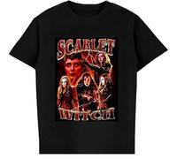 Vintage Scarlet Witch Wanda Maximoff T Shirt Wanda Vision T Shirt Homage T Shirt Elizabeth Olsen Shirt
