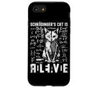 Vintage Schrödinger's Cat Dead And Alive Science Teacher Case for iPhone SE (2020) / 7/8