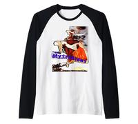 Vintage Sci-Fi Horror The Mysterians Raglan Baseball Tee