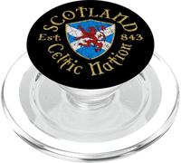 Vintage Scotland Celtic Nation Est. 843 PopSockets PopGrip for MagSafe