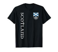 Vintage Scotland Thistle Badge Value Graphic T-Shirt