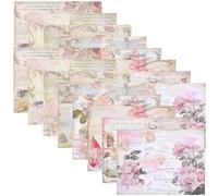Vintage Scrapbook Paper 16pcs for Journaling Decorative