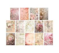 Vintage Scrapbooking Kit,3D Butterfly Paper for Scrapbook Journal | Journaling Scrapbook, Journal, Aesthetic Paper for Teens Kids Teachers