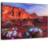 Vintage Scripture Posters Art Decor Tower Babel Primrose Dawn Canvas Painting Prints For Home Dining Room Living Room Wall Decor Artwork Gifts Unframed 12x16Inch