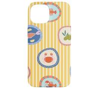 Vintage Seafood Summer East Coastal Fish Aesthetic Case for iPhone 15