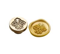 Vintage Seal Stamp Flower Embossed Wax for Envelope Card Party Invitation Packaging Christmas Wedding Elegant Rose Wax Seal