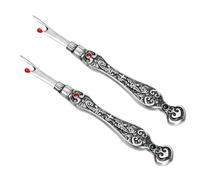 Vintage Seam Rippers, 2Pcs Metal Sewing Thread Rippers Retro Stitch Remover Tools for Hand Sewing, DIY Crafting, Cross Stitch