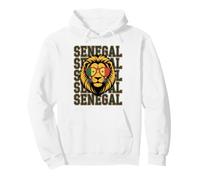 Vintage SENEGAL Day Roots Lion Flag Spirit Dakar Born Mom Pullover Hoodie