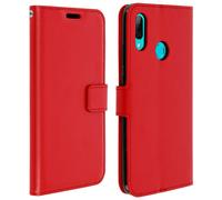 Vintage Series, flip wallet case for Huawei P Smart 2019 / Honor 10 Lite - Red