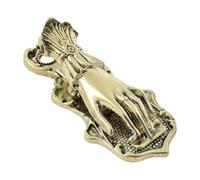 Vintage Shaped Metal Paper Clip, Retro Gold Decorative Binder Clip for Notebook, Book, Archive, Office & Study