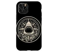 Vintage Shark Compass Rose Ocean Explorer Design Case for iPhone 11 Pro