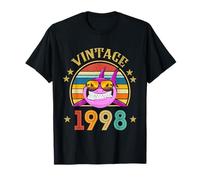 Vintage Shark Gift 28 Years Old for Women Retro Vintage 1998 T-Shirt