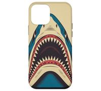 Vintage Shark Retro Artwork Design Case for iPhone 12 mini
