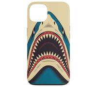 Vintage Shark Retro Artwork Design Case for iPhone 13