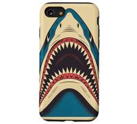 Vintage Shark Retro Artwork Design Case for iPhone SE (2020) / 7/8
