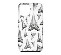 Vintage Shark Teeth Fossils Palaeontology Chart Case for iPhone 12/12 Pro