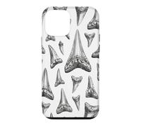 Vintage Shark Teeth Fossils Palaeontology Chart Case for iPhone 12 mini