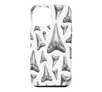 Vintage Shark Teeth Fossils Palaeontology Chart Case for iPhone 12 Pro Max