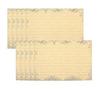 Vintage Sheet Music Flower Bouquet Paper Wrap 20 Sheets