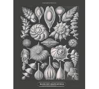 Vintage Shell Biodiversity Ernst Haeckle; Blank Dot Grid Notebook: Shells, Dotted Paper Journal: Graphing Design Log, Student Math Book, Field Notes and Formulas, Bullet Diary, Sketch Book.