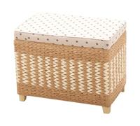 Vintage Shoe Cabinet Storage Stool,Wooden Entryway Bench with Sorting Box,Functional and Stylish Foyer Seating with Upholstered