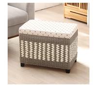 Vintage Shoe Cabinet Storage Stool,Wooden Entryway Bench with Sorting Box,Functional and Stylish Foyer Seating with Upholstered