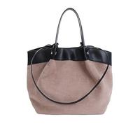 Vintage Shoulder Bag with Pockets Crossbody Bag for Women Girls Lady (Khaki)