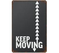 Vintage Sign Keep Going You Got This Funny Tin Sign for Home Office Kitchen Garden Retro Outdoor Office Garage Bar Cafe Vintage Man Cave Decor 8×12 Inches