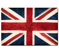 Vintage Sign Union Jack Flag Metal Sign Wall Decor 8X12 Inch