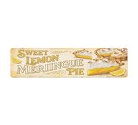 Vintage Signage Sweet Lemon Meringue Pie Metal Tin Sign