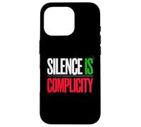 Vintage SILENCE IS COMPLICITY Protest Democracy Change Squad Case for iPhone 16 Pro