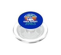 Vintage Since August 1983 One Of A Kind Awesome Dude Drinker PopSockets PopGrip for MagSafe