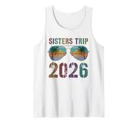 Vintage Sisters Trip 2026 Vacation Holiday Vacay Beach Tank Top