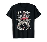 Vintage Ska Music Never Dies Edgy T-Shirt
