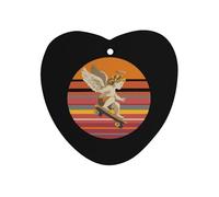 Vintage Skateboard Angeles Stunt Car Air Freshener Decorative Hanging Aromatherapy Tablets for Car Trucks Love form