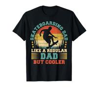 Vintage Skateboarding Dad Like A Regular Dad Father's Day T-Shirt