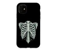 Vintage Skeleton Rib Cage Halloween Gothic Anatomy Art Case for iPhone 11