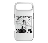 Vintage Sketch New York City Brooklyn Bridge Graphic Design Case for iPhone Air