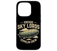 Vintage Sky Lords Zeppelin Crew Steampunk Aviation Case for iPhone 14 Pro