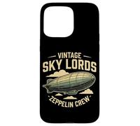 Vintage Sky Lords Zeppelin Crew Steampunk Aviation Case for iPhone 15 Pro Max
