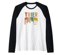 Vintage Skyline Germany-Trier Raglan Baseball Tee