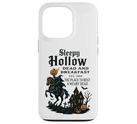 Vintage Sleeping Hollow Dead and Breakfast Halloween Case for iPhone 13 Pro