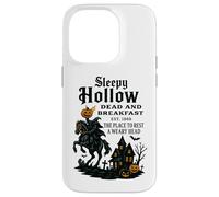 Vintage Sleeping Hollow Dead and Breakfast Halloween Case for iPhone 14 Pro
