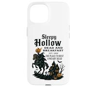 Vintage Sleeping Hollow Dead and Breakfast Halloween Case for iPhone 15