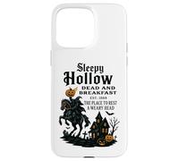Vintage Sleeping Hollow Dead and Breakfast Halloween Case for iPhone 15 Pro Max