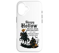 Vintage Sleeping Hollow Dead and Breakfast Halloween Case for iPhone 16